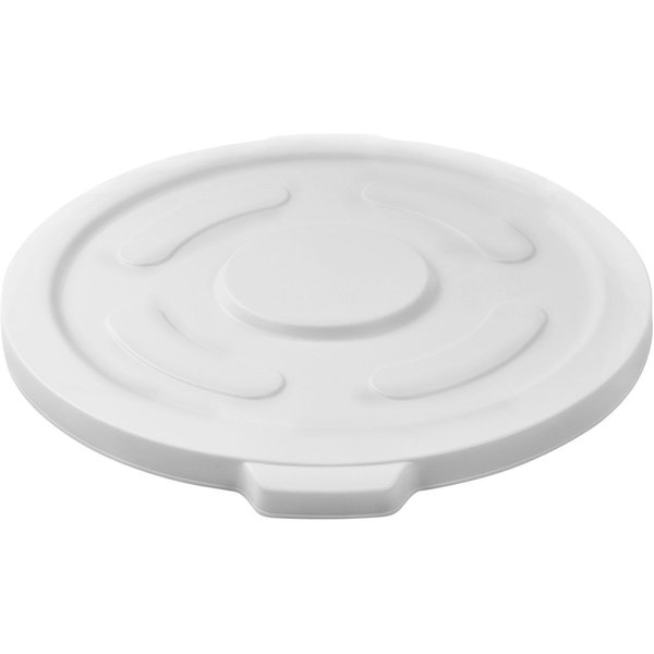 Global Industrial Flat Lid, White, Plastic 240465WH